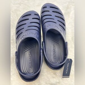 Nautica Navy Slip-On Clogs